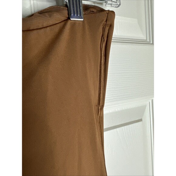 NWT SKIMS All In One Sleeveless Jumpsuit Caramel Full Body Large  (BS-BSF-0758) - Picture 9 of 9